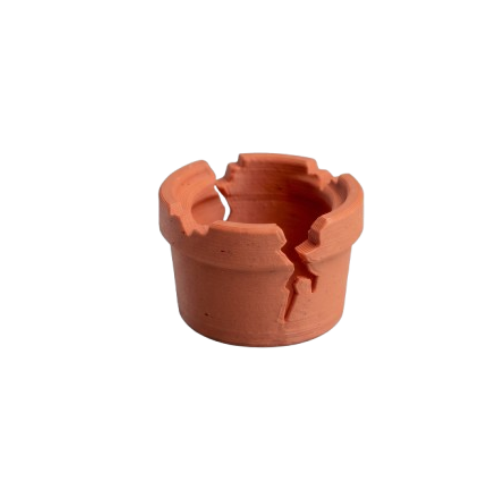 Vaso Trincado